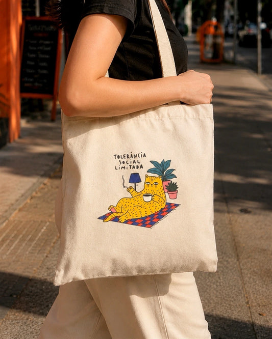 BAIXA TOLERÂNCIA SOCIAL Tote Bag