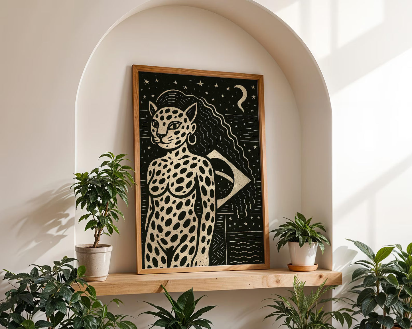 Mulher Onça Art Print